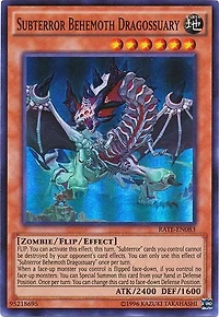 Subterror Behemoth Dragossuary - RATE-EN083 - Super Rare - Unlimited Edition