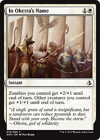 In Oketra's Name - Foil