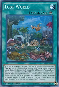Lost World - SR04-EN021 - Super Rare - 1st Edition