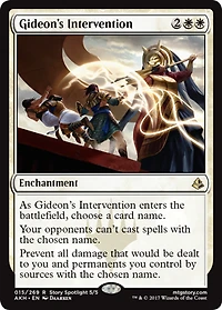 Gideon's Intervention - Foil