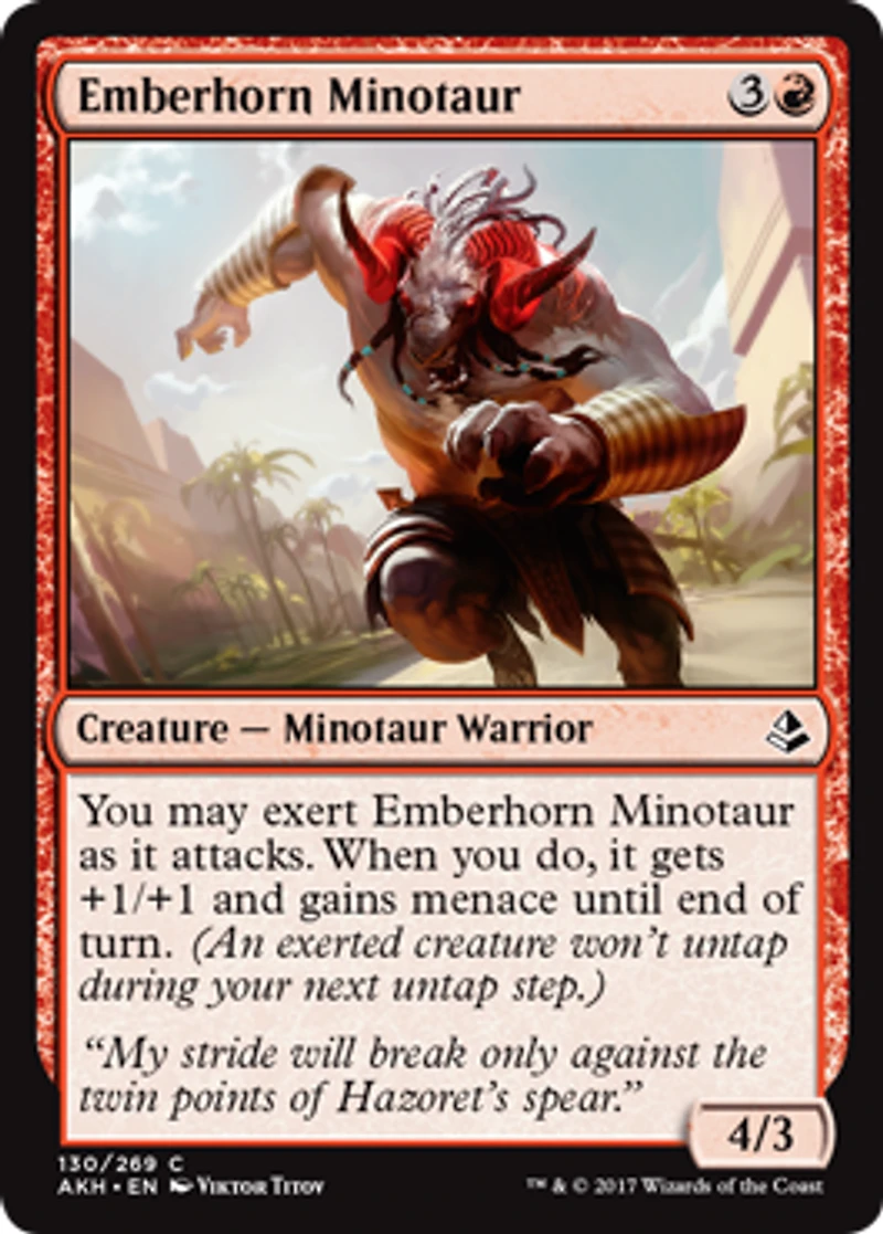 Emberhorn Minotaur - Foil