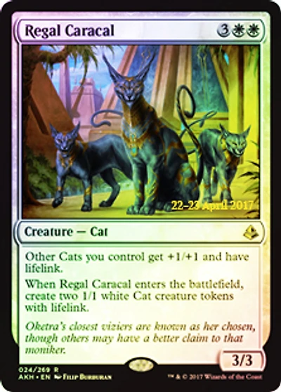 Regal Caracal - Foil - Prerelease Promo