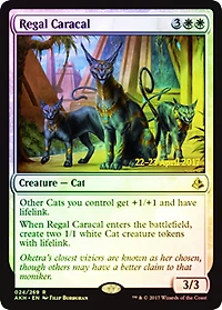 Regal Caracal - Foil - Prerelease Promo
