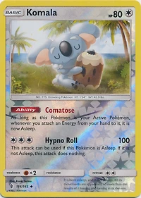 Komala - 114/145 - Uncommon - Reverse Holo