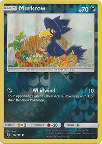 Murkrow - 78/145 - Common - Reverse Holo