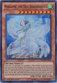 Mariamne, the True Dracophoenix - MACR-EN026 - Ultra Rare - 1st Edition