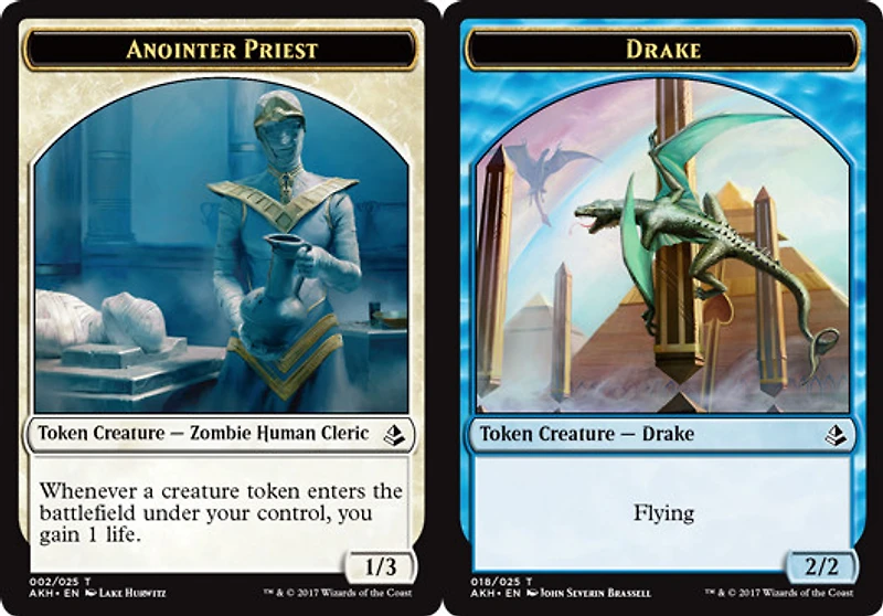 Anointer Priest Token // Drake Token