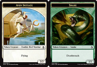 Aven Initiate Token // Snake