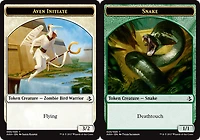 Aven Initiate Token // Snake