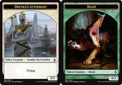 Oketra's Attendant Token // Beast