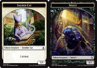 Sacred Cat Token // Insect