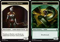 Trueheart Duelist Token // Snake Token