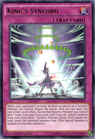 King's Synchro - DPDG-EN034 - Rare - 1st Edition