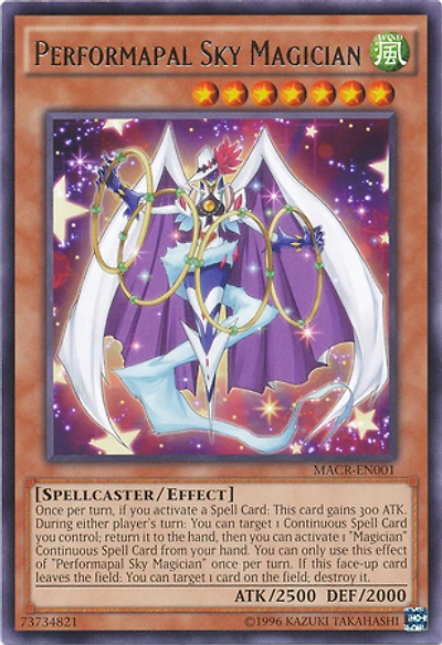 Performapal Sky Magician - MACR-EN001 - Rare - Unlimited Edition