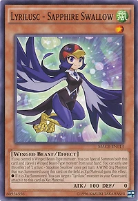 Lyrilusc - Sapphire Swallow - MACR-EN013 - Common - Unlimited Edition