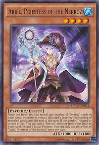 Ariel, Priestess of the Nekroz - MACR-EN031 - Rare - Unlimited Edition