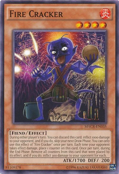 Fire Cracker - MACR-EN035 - Common - Unlimited Edition