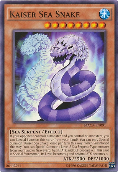 Kaiser Sea Snake - MACR-EN091 - Common - Unlimited Edition