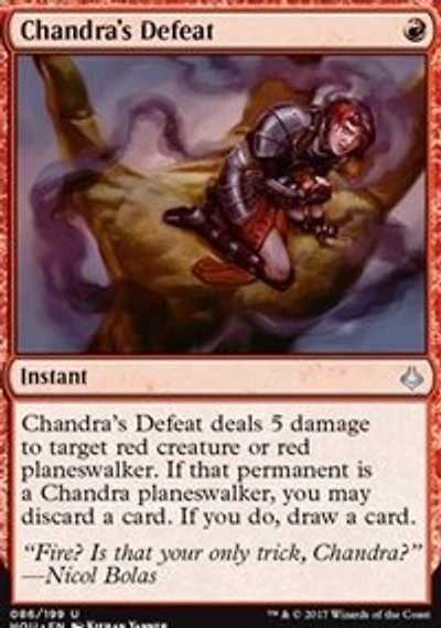 Chandra's Defeat