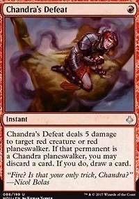 Chandra's Defeat