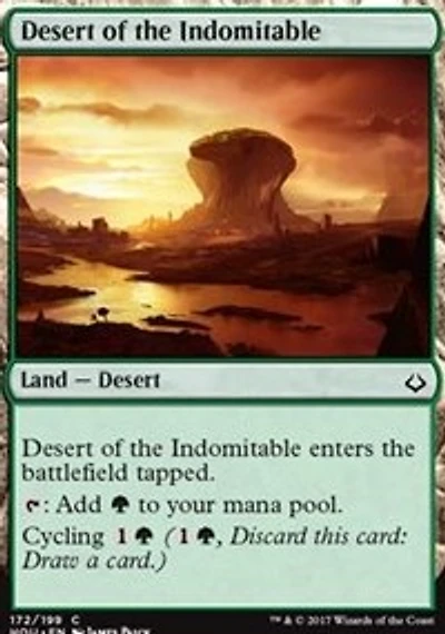 Desert of the Indomitable