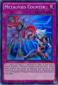 Metalfoes Counter - PEVO-EN056 - Super Rare - 1st Edition