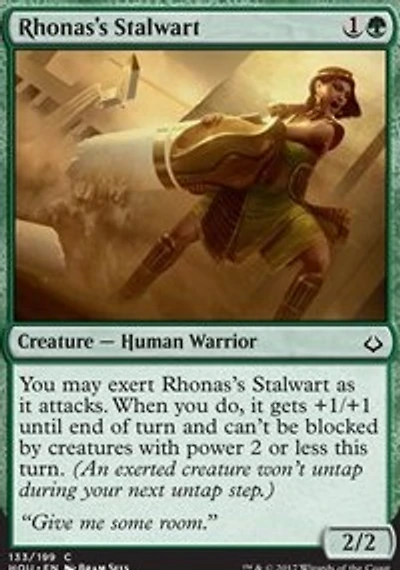 Rhonas's Stalwart - Foil