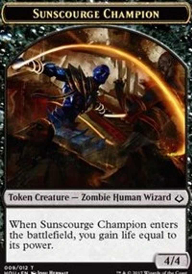 Sunscourge Champion Token