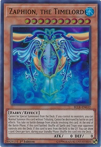 Zaphion, the Timelord - BLLR-EN032 - Ultra Rare - 1st Edition