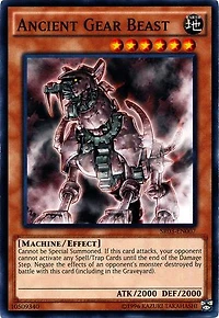 Ancient Gear Beast - SR03-EN007 - Common - Unlimited Edition