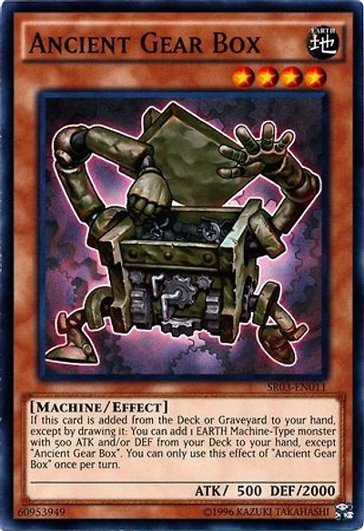Ancient Gear Box - SR03-EN011 - Common - Unlimited Edition