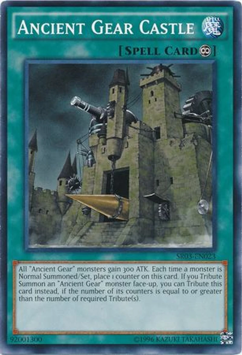Ancient Gear Castle - SR03-EN023 - Common - Unlimited Edition
