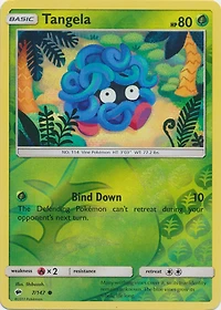 Tangela - 7/147 - Common - Reverse Holo