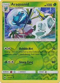 Araquanid - 15/147 - Rare - Reverse Holo