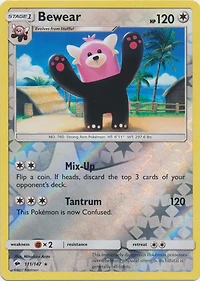 Bewear - 111/147 - Rare - Reverse Holo