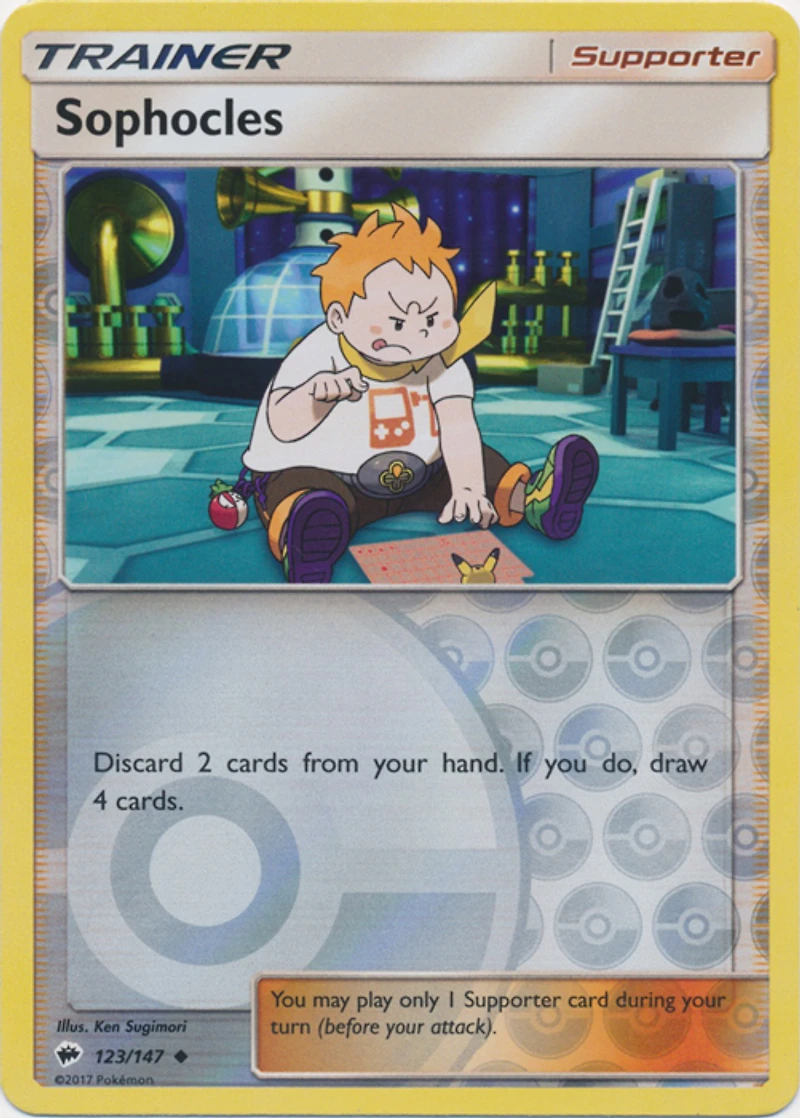 Sophocles - 123/147 Uncommon Reverse Holo