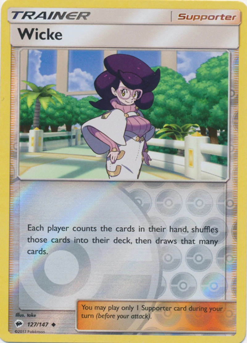 Wicke - 127/147 Uncommon Reverse Holo
