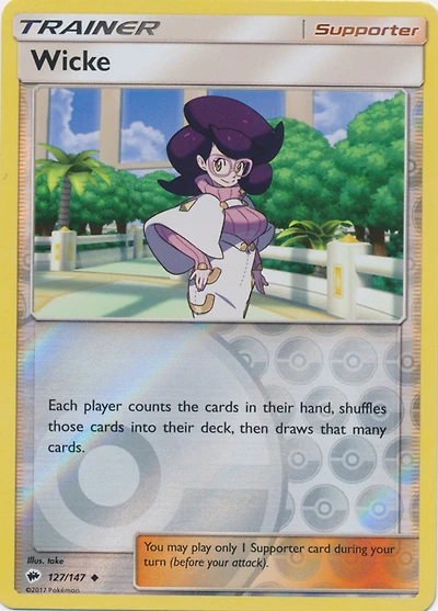 Wicke - 127/147 Uncommon Reverse Holo