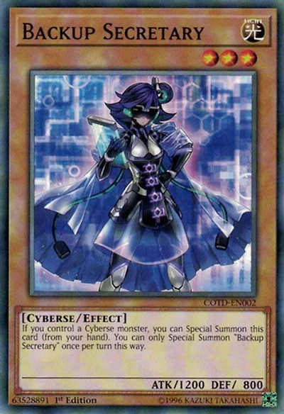 Backup Secretary - COTD-EN002 - Common - 1st Edition