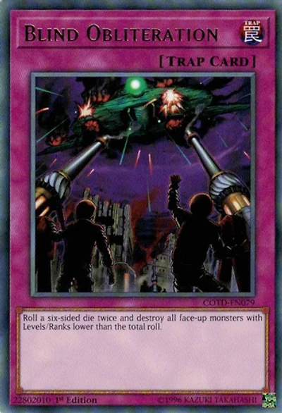 Blind Obliteration - COTD-EN079 - Rare - 1st Edition