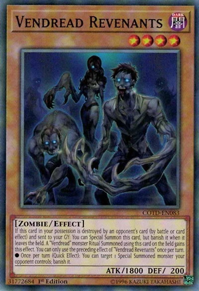 Vendread Revenants - COTD-EN083 - Common - 1st Edition