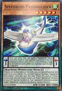 Speedroid Passinglider - COTD-EN098 - Common - 1st Edition