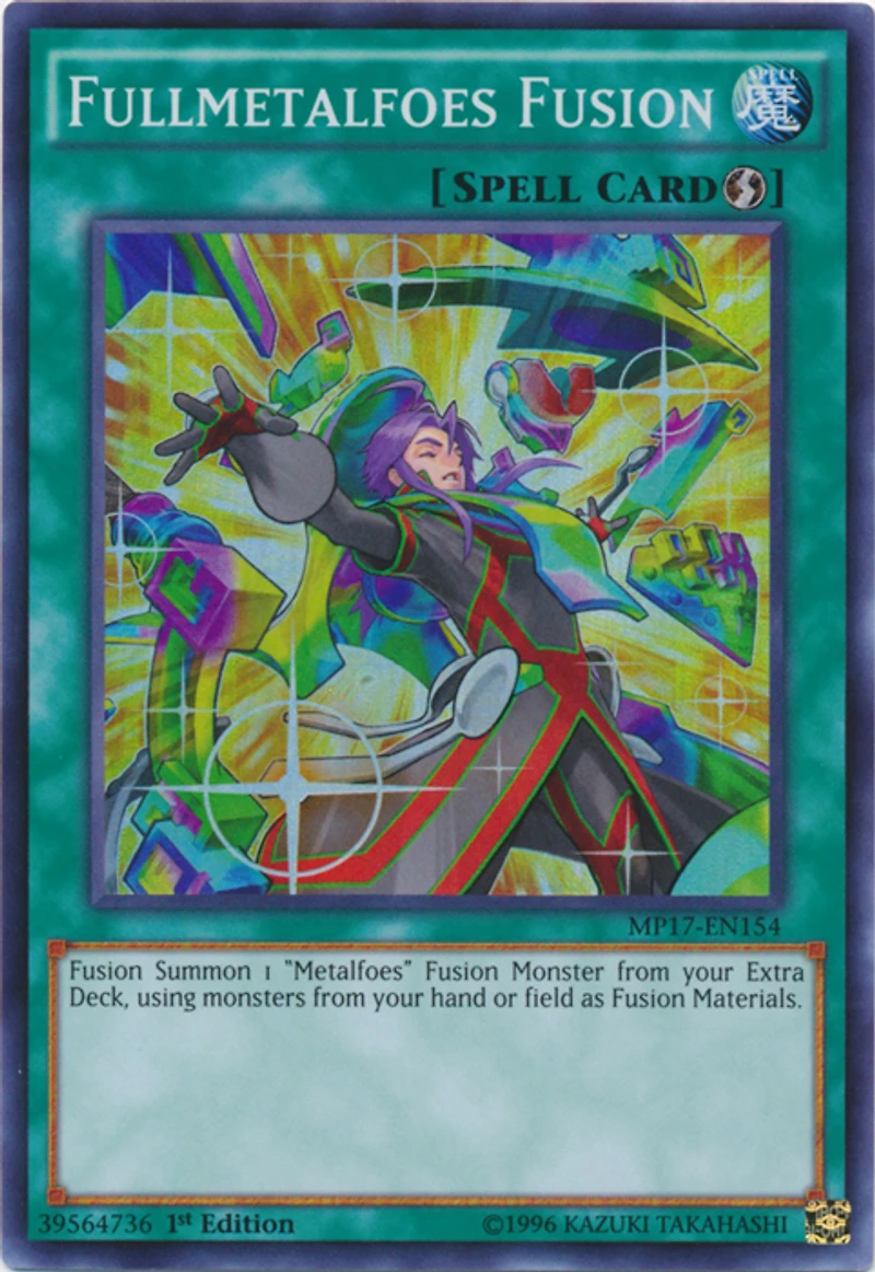 Fullmetalfoes Fusion - MP17-EN154 - Super Rare - 1st Edition