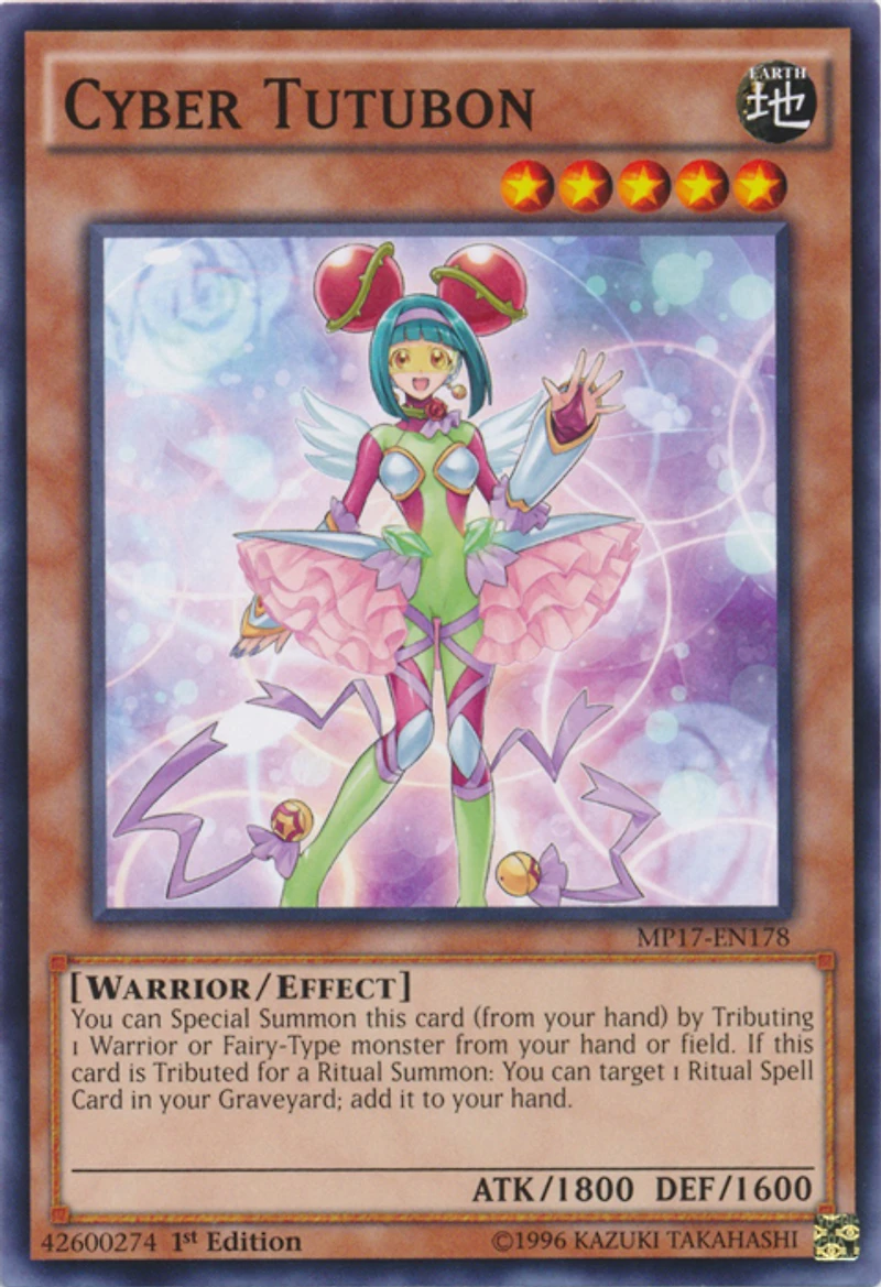 Cyber Tutubon - MP17-EN178 - Common - 1st Edition