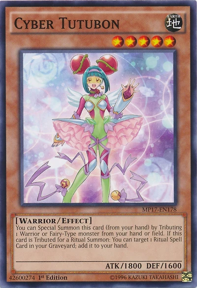 Cyber Tutubon - MP17-EN178 - Common - 1st Edition