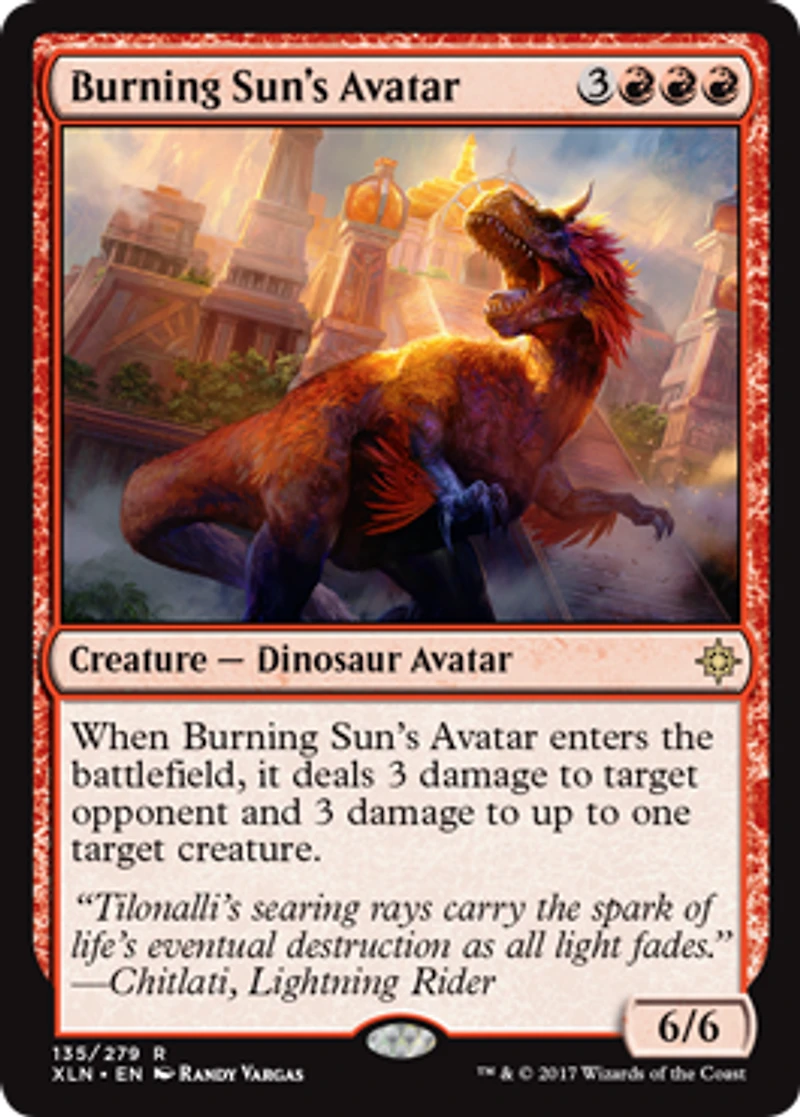 Burning Sun's Avatar - Foil
