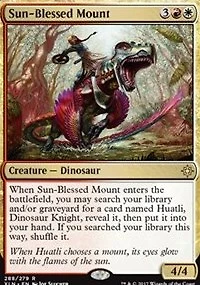 Sun-Blessed Mount - Planeswalker Deck Exclusive