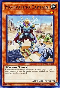 Motivating Captain - COTD-EN031 - Rare