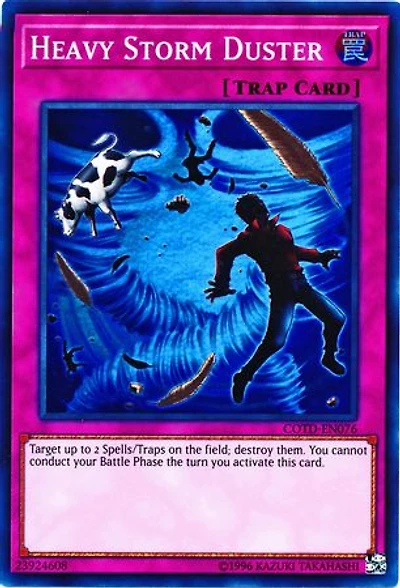 Heavy Storm Duster - COTD-EN076 - Super Rare - Unlimited Edition