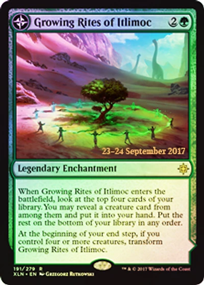 Growing Rites of Itlimoc // Itlimoc, Cradle of the Sun  - Foil - Prerelease Promo